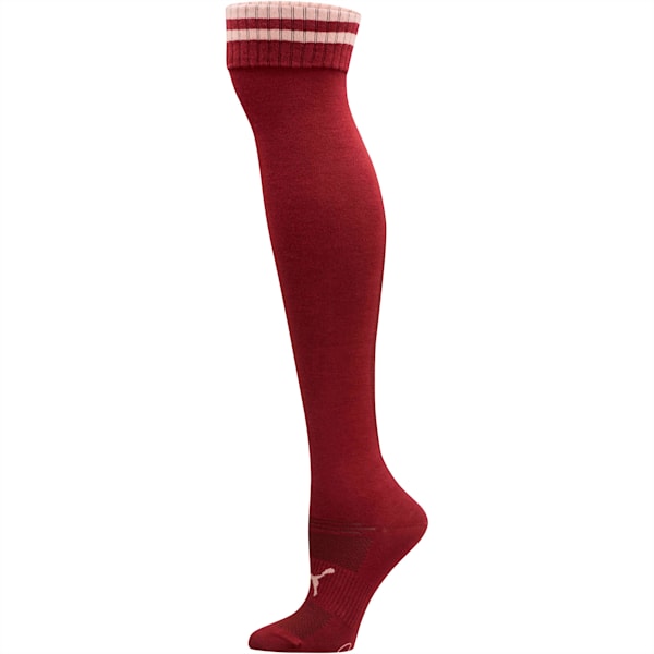 Women's Over-the-Knee Socks [1 Pair], BURGUNDY, extralarge